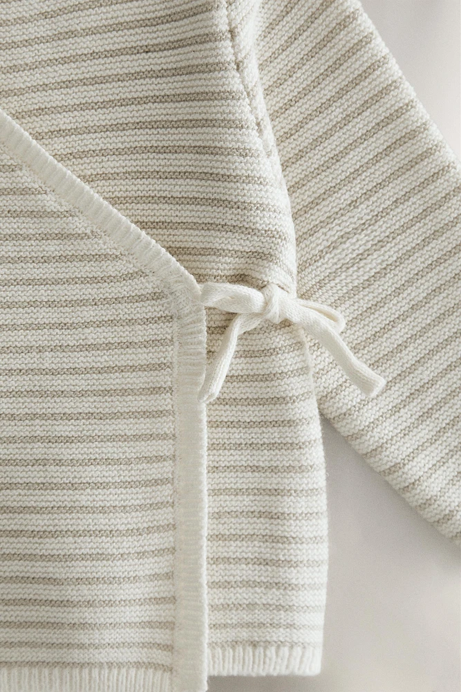 VESTE ENFANT COTON ET SOIE