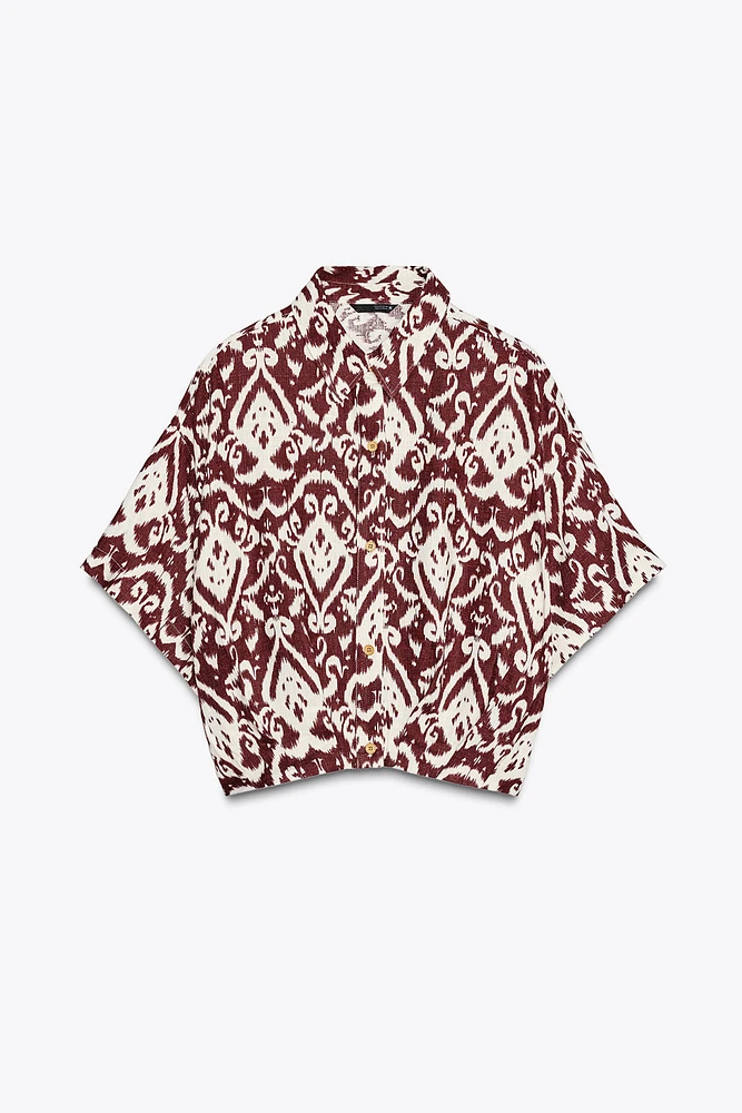 PRINTED SHORT SHIRT
