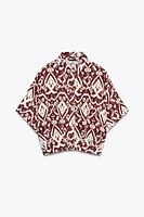 PRINTED SHORT SHIRT