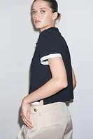 COMBINATION POLO TOP