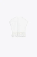 T-SHIRT COMBINÉ GUIPURE