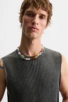 RIBBED KNIT TANK