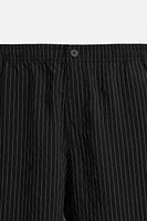 PANTALON FLUIDE À RAYURES