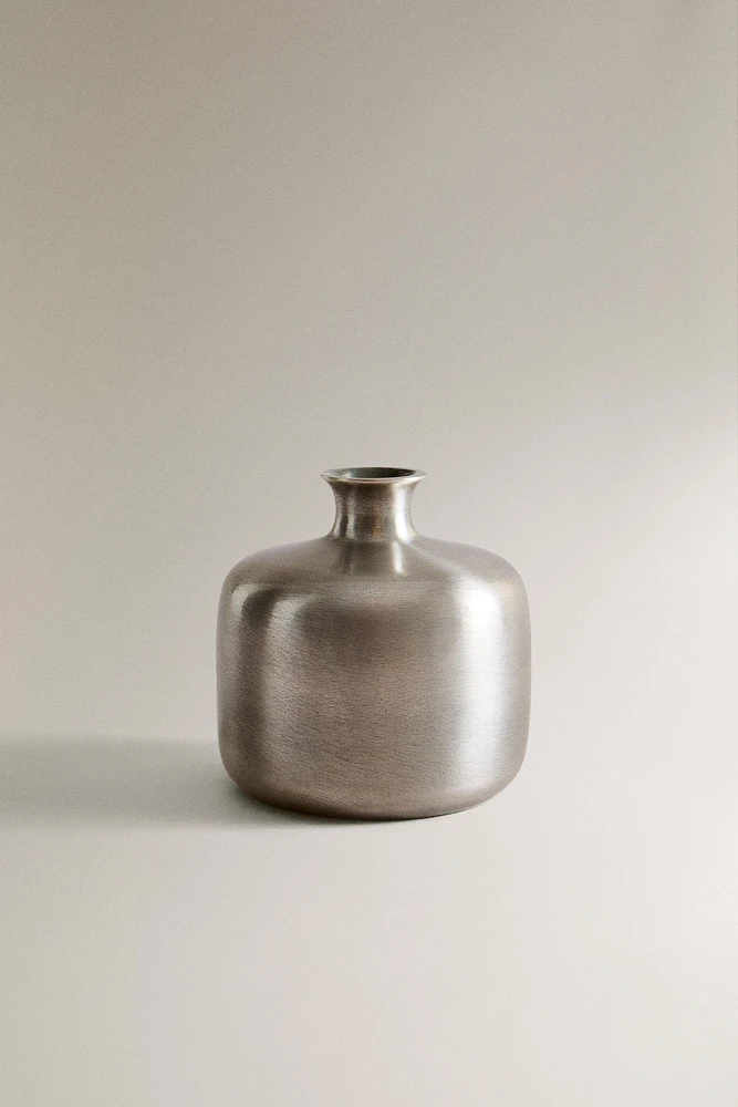 SMALL STEEL VASE