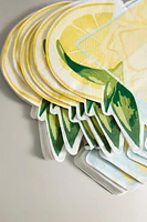 LOT SERVIETTES DE TABLE PAPIER LIMONADE (LOT DE 20)