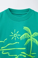 T-SHIRT INSCRIPTION BRODÉE