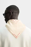 GEOMETRIC PRINT BANDANA