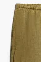PANTALON LARGE 100 % LIN COLLECTION ZW