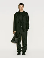 100% linen suit blazer