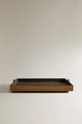 METAL ENTRANCE TRAY WITH HANDLES