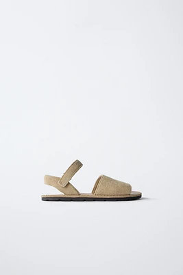 SANDALES EN CUIR