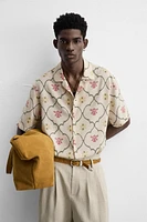 CHEMISE À IMPRIMÉ LOSANGES
