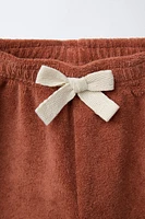 SIDE STRIPE TERRY SHORTS