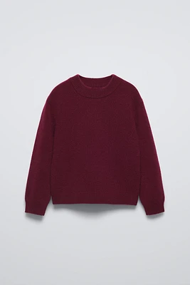 100% CASHMERE KNIT SWEATER