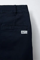 BASIC SLIM FIT CHINO PANTS