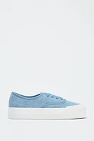 LIGHT DENIM SNEAKERS