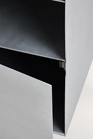 ALUMINUM STORAGE UNIT WITH WHEELS