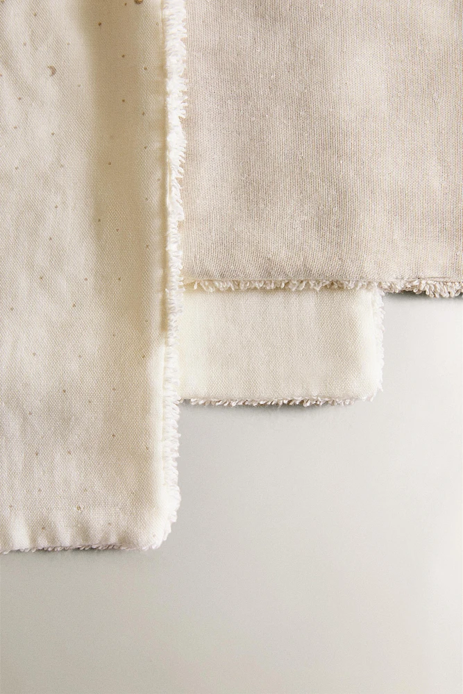 MINI SERVIETTE DE BAIN ENFANT LUNE (LOT DE 3)