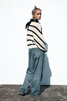 STRIPED KNIT SWEATER