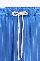 STRIPED PAJAMA PANTS ZW COLLECTION