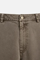 RELAXED FIT STUDDED PANTS