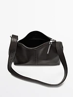 Mini-sac à bandoulière en cuir nappa