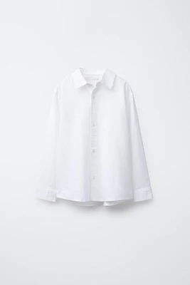 LINEN BLEND SHIRT