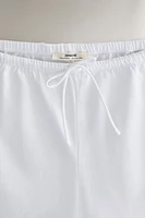 LACE COTTON SHORTS