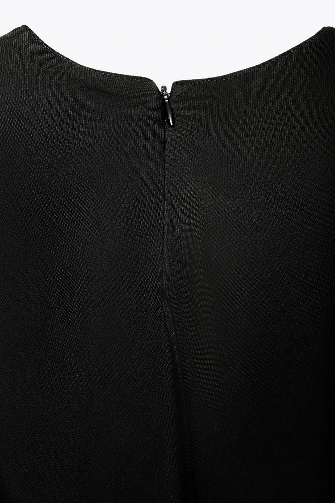 ZW COLLECTION CROSSED STRAP TOP