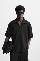 POLO CONFORT À ZIP