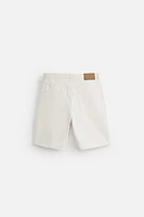 BERMUDA DENIM STRAIGHT FIT