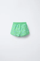 6-14 ANS/ SHORT DE BAIN PALMIERS ET SURF