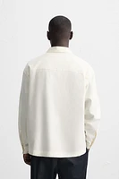 COTTON - LYOCELL SHIRT