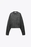 SOFT KNIT SHORT SWEATER