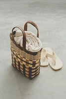 MINI SAC CABAS MULTICOLORE
