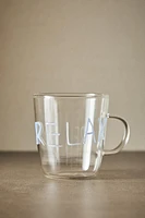 TASSE BOROSILICATE INSCRIPTION