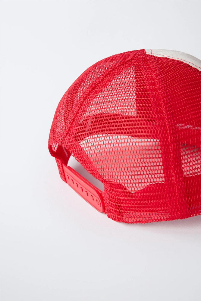 CASQUETTE RÉSILLE BRODÉ CARS RAYO MCQUEEN © DISNEY