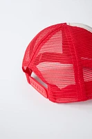 CASQUETTE RÉSILLE BRODÉ CARS RAYO MCQUEEN © DISNEY