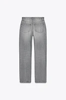 TRF MID-RISE STRAIGHT LEG JEANS
