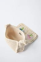SAC BANDOULIÈRE CROCHET FLEURS