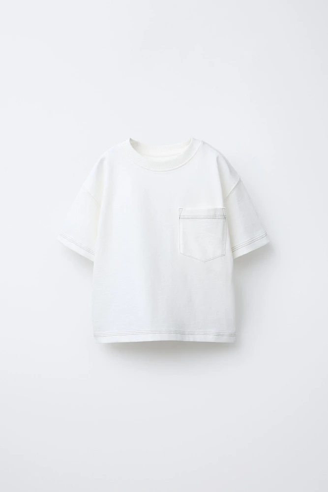 T-SHIRT POCHE SURPIQÛRES
