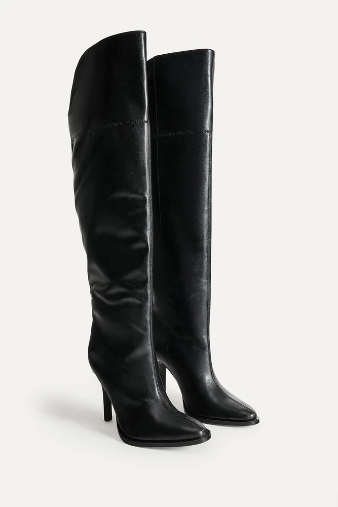 XL SHAFT LEATHER BOOTS 50TH ANNIVERSARY