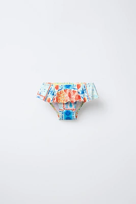 1-6 ANS/ CULOTTE À IMPRIMÉ VOLANT