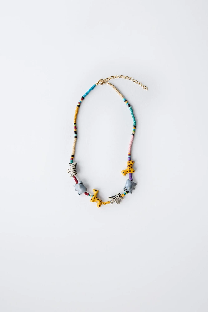COLLIER ANIMAUX CASA LAWA © X ZARA KIDS