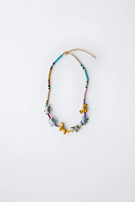 CASA LAWA © X ZARA KIDS ANIMAL NECKLACE