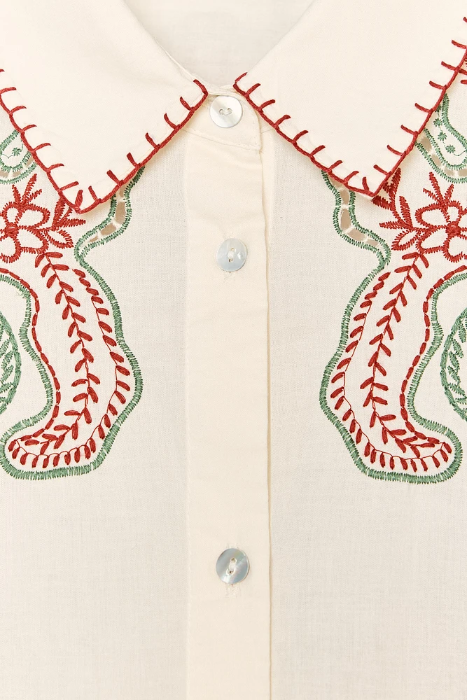 CHEMISE BRODÉE ZW COLLECTION