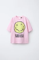 T-SHIRT IMPRIMÉ NIRVANA ®
