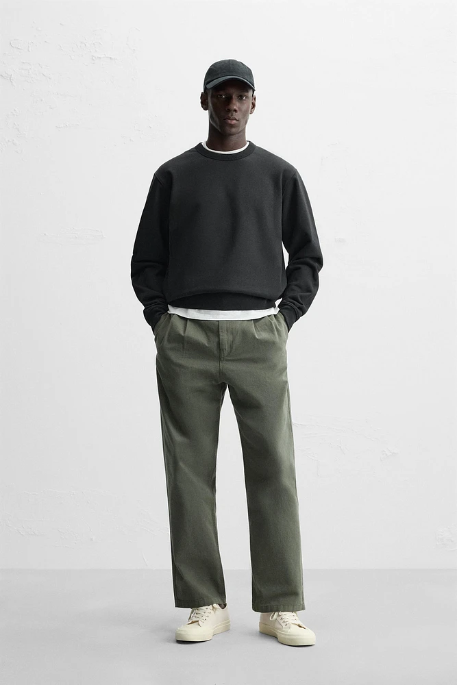 HEAVYWEIGHT CREW NECK SWEATSHIRT