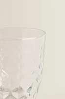 RAISED DESIGN TUMBLER