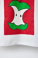 T-SHIRT À IMPRIMÉ POMME
